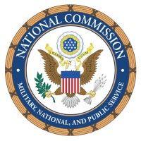 national commission on military, national, and public service logo image