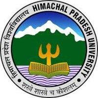 himachal pradesh university logo image