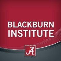 blackburn institute at the university of alabama logo image