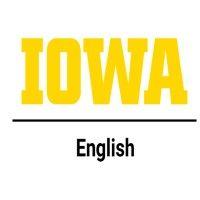 university of iowa department of english logo image