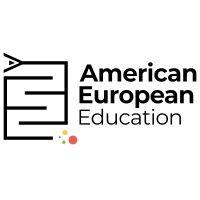 american european education logo image