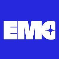 emc presents logo image