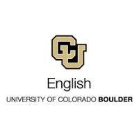 university of colorado boulder english department logo image