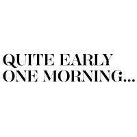 quite early one morning limited logo image