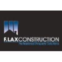 f. lax construction and x-cel restoration logo image