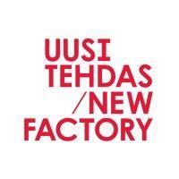 uusi tehdas / new factory logo image