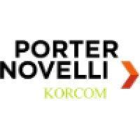 korcom porter novelli logo image