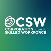 corporation for a skilled workforce (csw) logo image