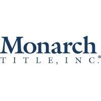 monarch title, inc. logo image