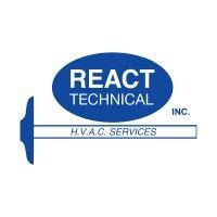 react technical logo image