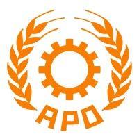 asian productivity organization, tokyo japan logo image