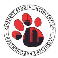 northeastern university resident student association logo image