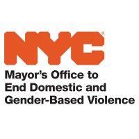 nyc mayor's office to end domestic and gender-based violence logo image