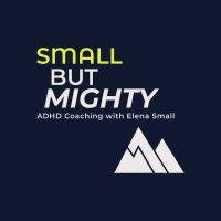 small but mighty adhd coaching logo image