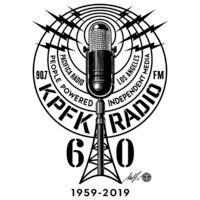 kpfk 90.7 fm logo image