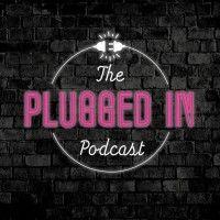 plugged in podcast logo image