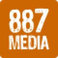 887 media logo image