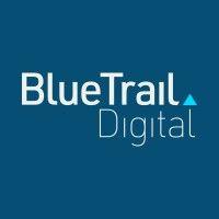 blue trail digital logo image