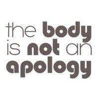 the body is not an apology logo image