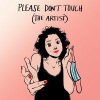 please don't touch the artist logo image