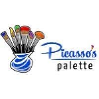 picasso's palette - a creative art studio logo image