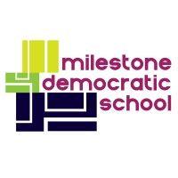 milestone democratic school logo image