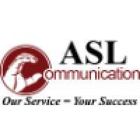 american sign language communication logo image