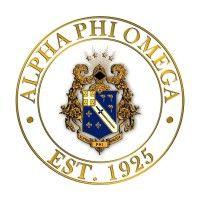 alpha phi omega - rho rho chapter logo image