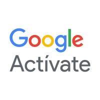 google actívate logo image