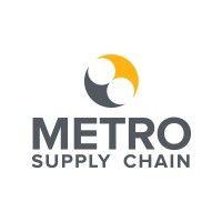 metro supply chain logo image