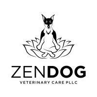 zen dog veterinary care - at home pet euthanasia logo image