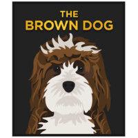 the brown dog