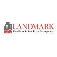 landmark real estate management logo image