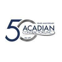 acadian contractors, inc. logo image