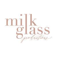 milk glass productions logo image