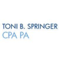 toni b springer cpa logo image