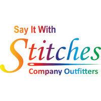 say it with stitches, inc. | company outfitters logo image