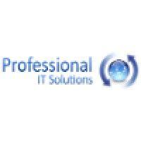 professional it solutions logo image