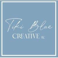 tiki blue creative logo image