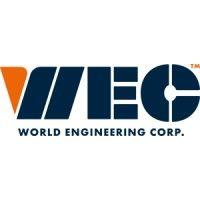 wec - world engineering corp logo image