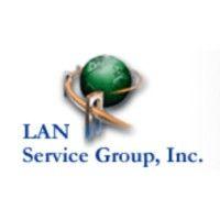 lan service group inc logo image