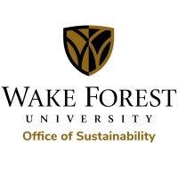 wake forest sustainability logo image