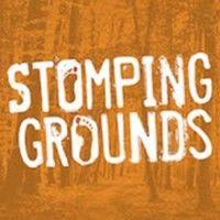 stomping grounds forest school logo image