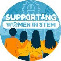 uc supporting women in stem logo image