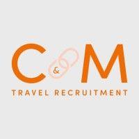 c&m travel recruitment logo image