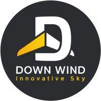 down wind logo image