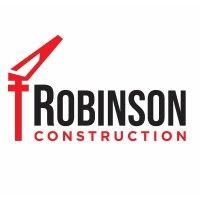 robinson construction company logo image