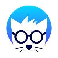 the nerd cat logo image