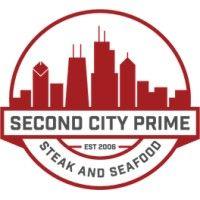 second city prime steak and seafood logo image