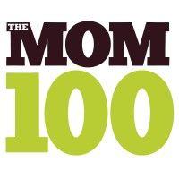 the mom100 logo image